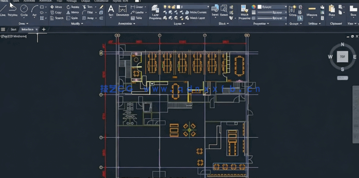AutoCAD 2025全面核心技术训练视频教程(图4) AutoCAD 2025全面核心技术训练视频教程(图4)