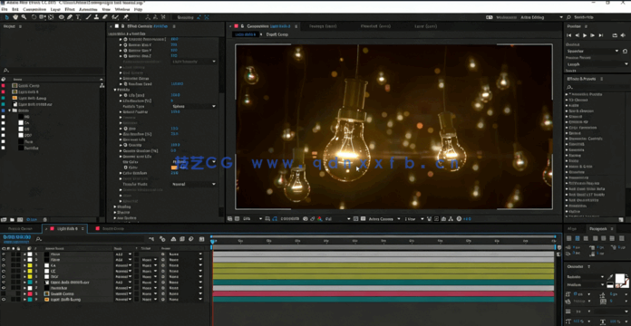 C4D高级教程 用OC渲染器渲染发光的电灯泡(图4)