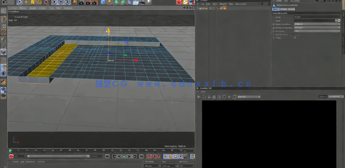 C4D超逼真小型环境场景实例制作视频教程(图4)