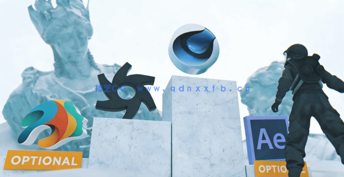 Cinema 4D中使用Octane渲染科幻场景视频教程 (图6)