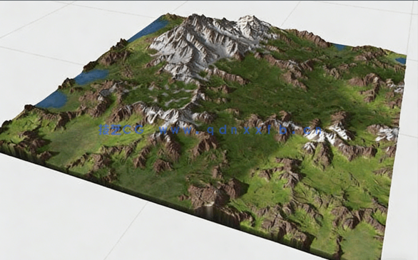 Lumion VS WorldMachine高精度低面数真实地形建模视频教程(图3)