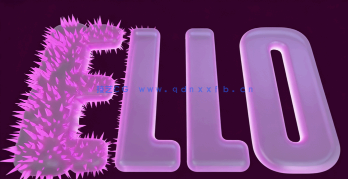 C4D超酷聚合消散艺术特效实例训练视频教程 (图5) C4D超酷聚合消散艺术特效实例训练视频教程 (图5)