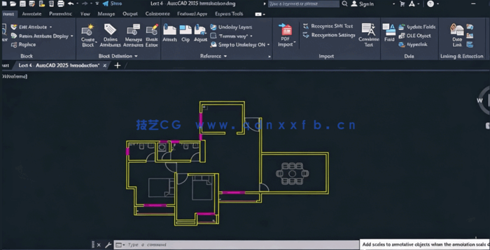 AutoCAD 2025基础入门技术训练视频教程(图2) AutoCAD 2025基础入门技术训练视频教程(图2)