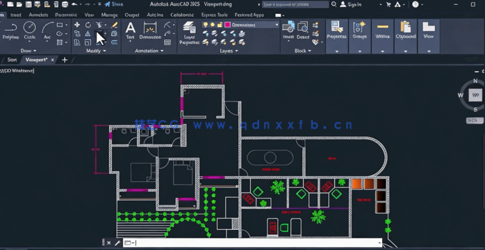 AutoCAD 2025基础入门技术训练视频教程(图5) AutoCAD 2025基础入门技术训练视频教程(图5)