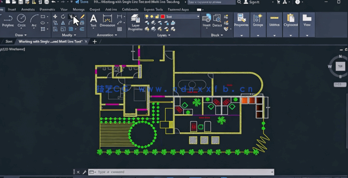 AutoCAD 2025基础入门技术训练视频教程(图6) AutoCAD 2025基础入门技术训练视频教程(图6)