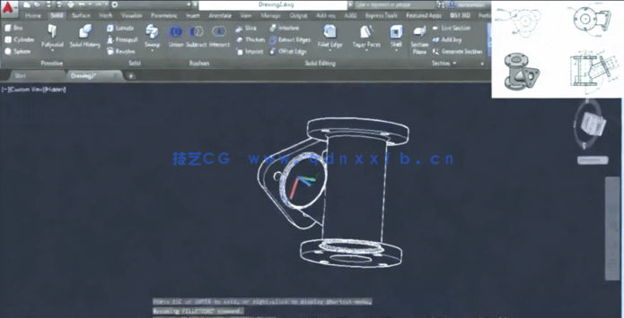 AUTOCAD 2D与3D图纸实际项目训练视频教程(图6) AUTOCAD 2D与3D图纸实际项目训练视频教程(图6)