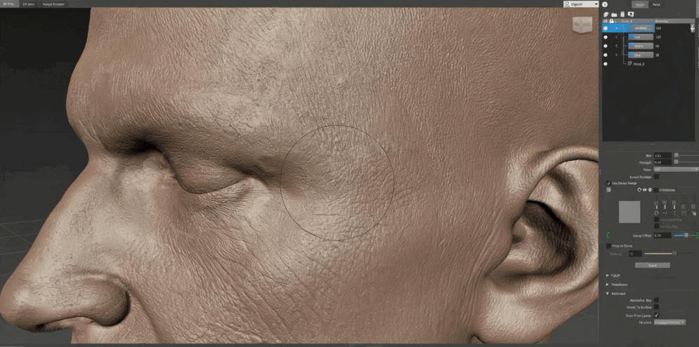 Maya与Zbrush电影动画角色完整创作流程大师级视频教程(图6) Maya与Zbrush电影动画角色完整创作流程大师级视频教程(图6)