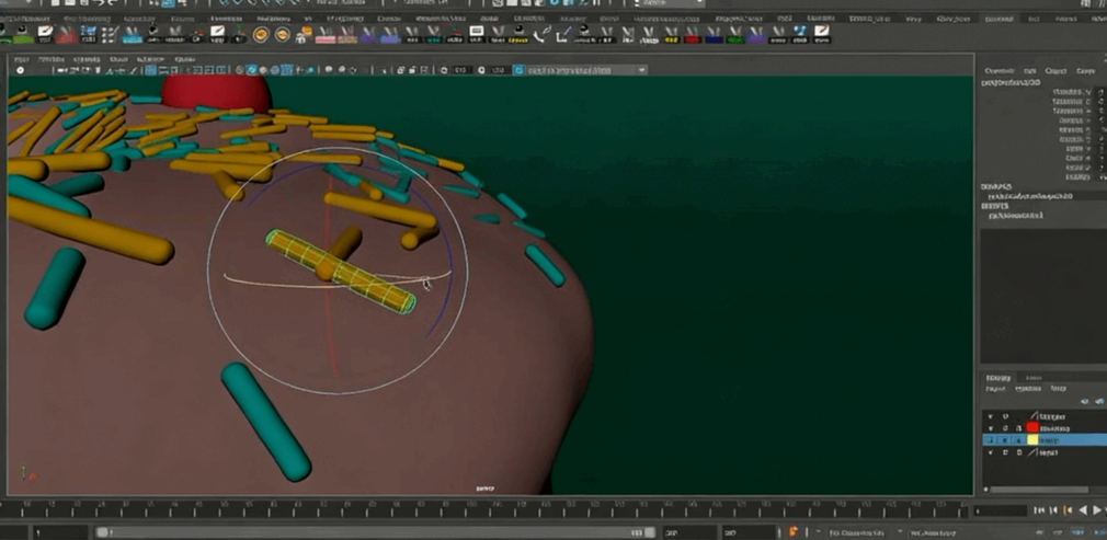 Maya2022初学者基础入门训练视频教程第二季(图8) Maya2022初学者基础入门训练视频教程第二季(图8)
