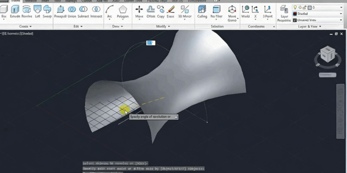 AutoCAD三维建模核心技术训练视频教程 (图4) AutoCAD三维建模核心技术训练视频教程 (图4)