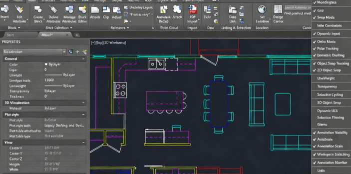 AutoCAD从图纸提取数据技术视频教程 (图2) AutoCAD从图纸提取数据技术视频教程 (图2)