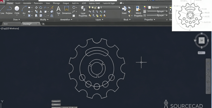 AutoCAD中2D与3D绘制图制实例训练视频教程(图3)