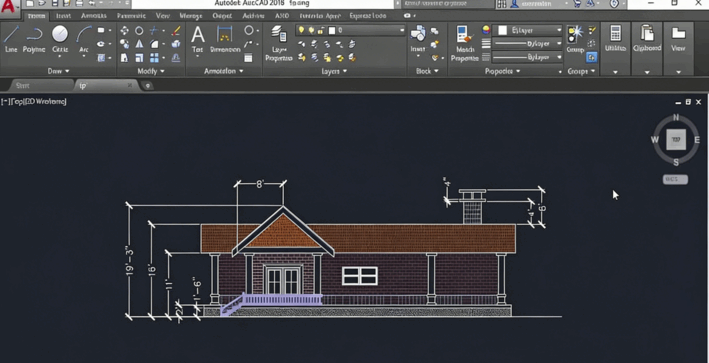 AutoCAD中2D与3D绘制图制实例训练视频教程(图4)