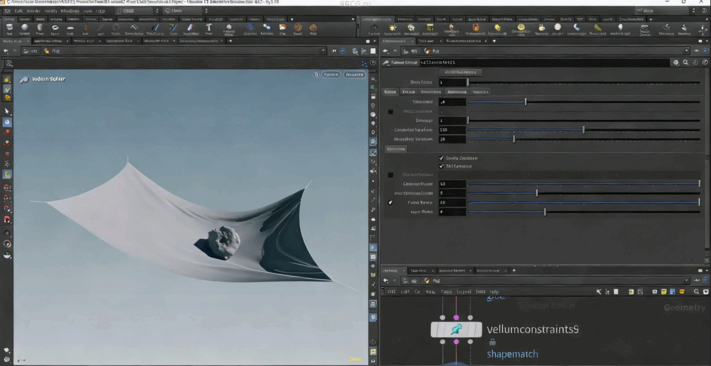 HoudiniVellum核心技术工作流程视频教程(图2) HoudiniVellum核心技术工作流程视频教程(图2)