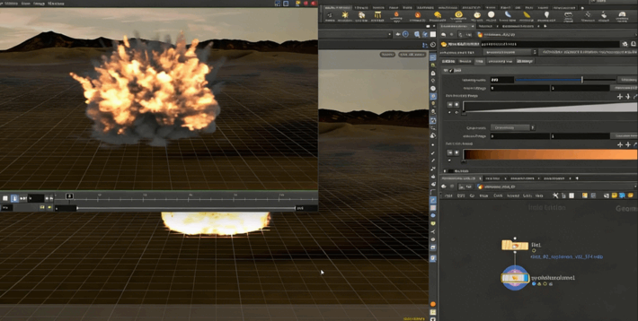 EmberGen与Houdini流体模拟VFX视效制作视频教程(图4) EmberGen与Houdini流体模拟VFX视效制作视频教程(图4)