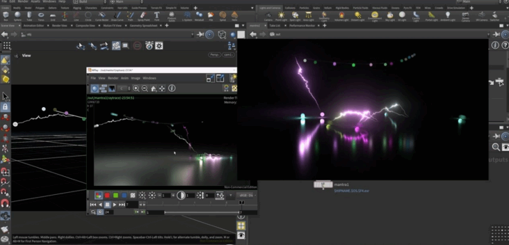  Houdini中Vellum电力特效制作技术训练视频教程(图2)