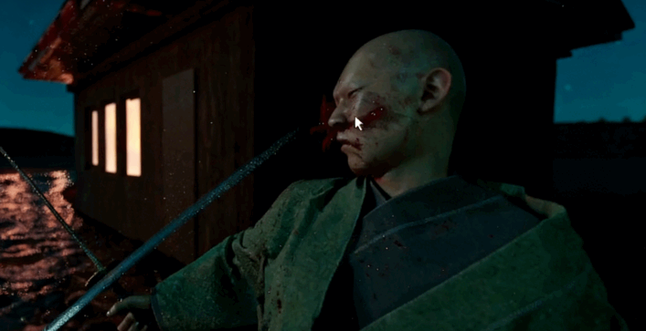 Houdini武士雨中战斗VFX视效制作视频教程(图4) Houdini武士雨中战斗VFX视效制作视频教程(图4)
