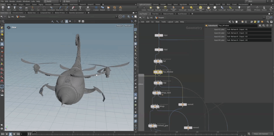 Houdini程序化艺术建模核心指南视频教程(图2) Houdini程序化艺术建模核心指南视频教程(图2)
