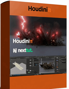 Houdini劈剑闪电碎石特效制作流程视频教程(图1) Houdini劈剑闪电碎石特效制作流程视频教程(图1)