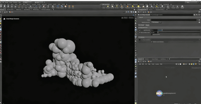 Houdini天空体积云视觉特效制作流程视频教程(图2)