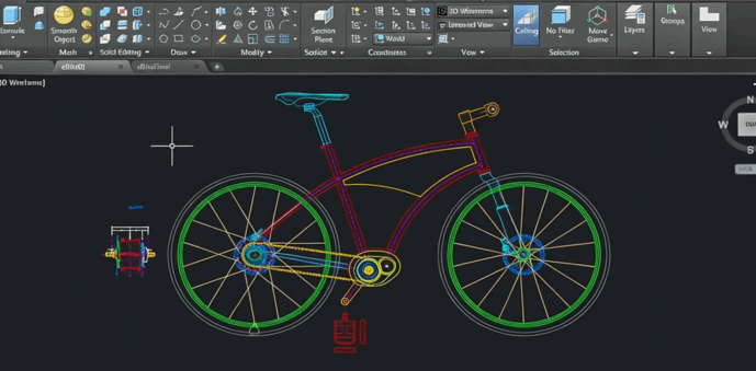 AutoCAD高级3D建模技术训练视频教程 (图2)