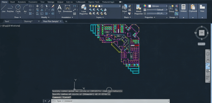 AutoCAD 2020绘图技术基础训练视频教程(图4) AutoCAD 2020绘图技术基础训练视频教程(图4)