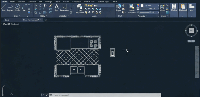 AutoCAD 2020绘图技术基础训练视频教程(图6) AutoCAD 2020绘图技术基础训练视频教程(图6)