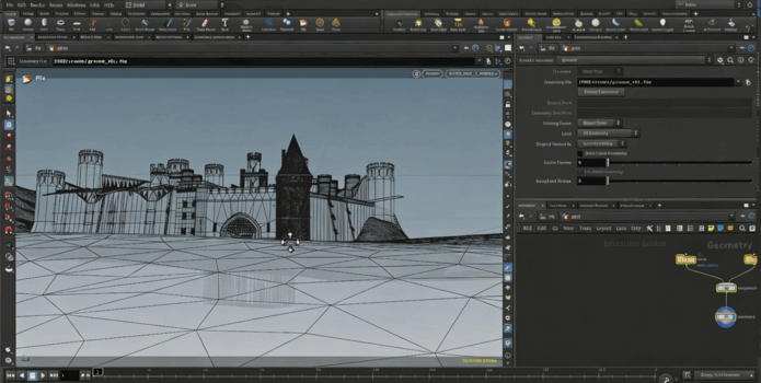 Houdini动态人群模拟核心技术训练视频教程(图4) Houdini动态人群模拟核心技术训练视频教程(图4)