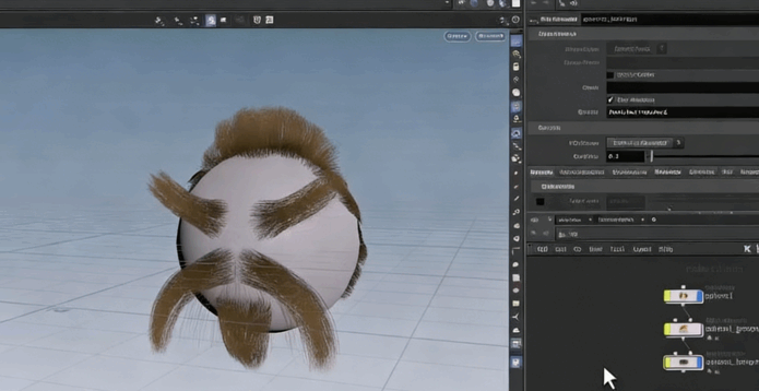 Houdini逼真动物毛发制作技术视频教程(图2) Houdini逼真动物毛发制作技术视频教程(图2)