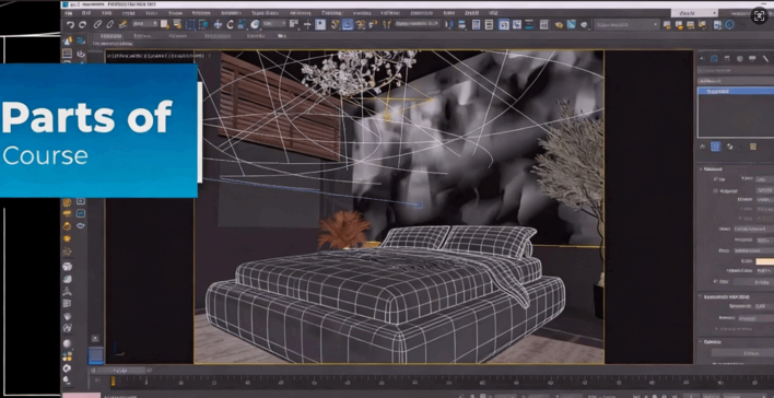 V-Ray 6渲染引擎中灯光技术系统化训练视频教程(图3)