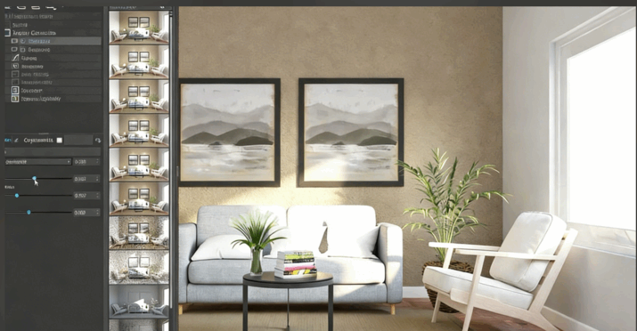 V-Ray6和Sketchup逼真客厅室内设计训练视频教程(图2) V-Ray6和Sketchup逼真客厅室内设计训练视频教程(图2)