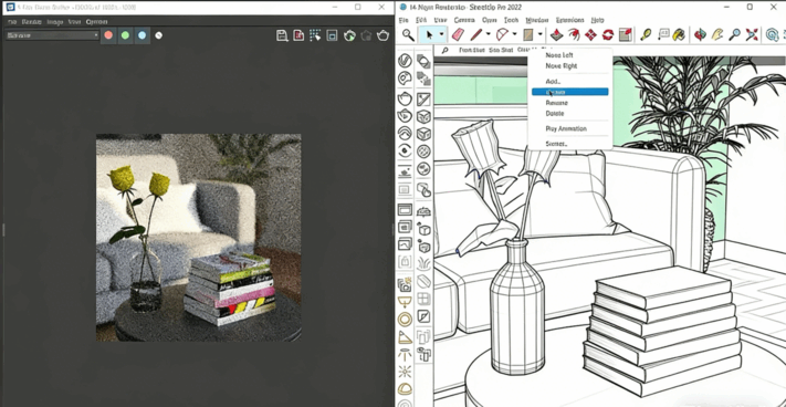 V-Ray6和Sketchup逼真客厅室内设计训练视频教程(图4) V-Ray6和Sketchup逼真客厅室内设计训练视频教程(图4)