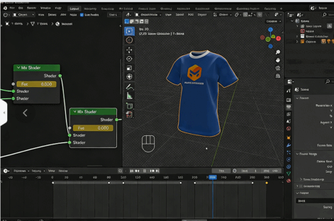 【中文字幕】MD与Blender服装设计与渲染实战全流程视频教程(图4)