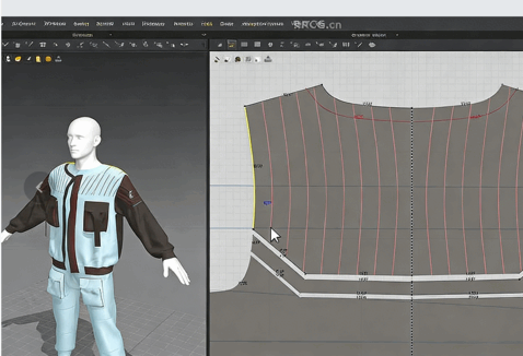 Marvelous Designer 3A级游戏角色服装设计视频教程(图4) Marvelous Designer 3A级游戏角色服装设计视频教程(图4)
