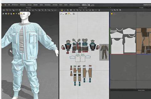 Marvelous Designer 3A级游戏角色服装设计视频教程(图7) Marvelous Designer 3A级游戏角色服装设计视频教程(图7)