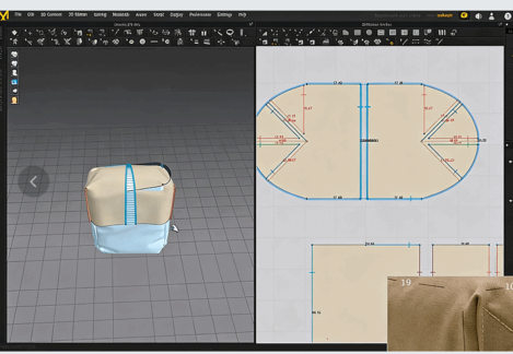 Marvelous Designer战斗背包完整实例制作视频教程(图6) Marvelous Designer战斗背包完整实例制作视频教程(图6)