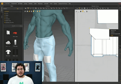 【中文字幕】Marvelous Designer 11服装建模设计从入门到精通视频教程(图5) 【中文字幕】Marvelous Designer 11服装建模设计从入门到精通视频教程(图5)