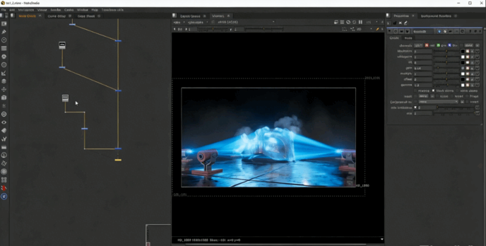Houdini与Nuke激光面具视觉特效制作视频教程(图6) Houdini与Nuke激光面具视觉特效制作视频教程(图6)