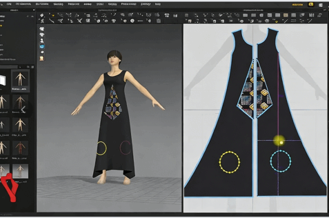 Marvelous Designer服装动画设计技术训练视频教程(图4) Marvelous Designer服装动画设计技术训练视频教程(图4)