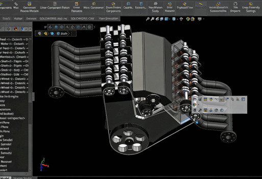 SOLIDWORKS机械设计与装配实战大师班视频教程(图1) SOLIDWORKS机械设计与装配实战大师班视频教程(图1)