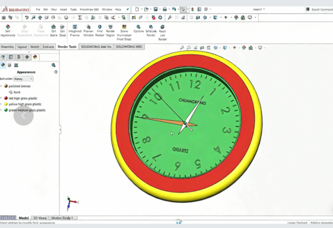 SOLIDWORKS逼真模型动画创建全面训练视频教程(图6) SOLIDWORKS逼真模型动画创建全面训练视频教程(图6)