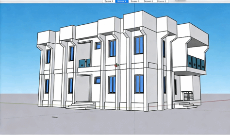 SketchUp免费版基础技能训练视频教程(图1) SketchUp免费版基础技能训练视频教程(图1)