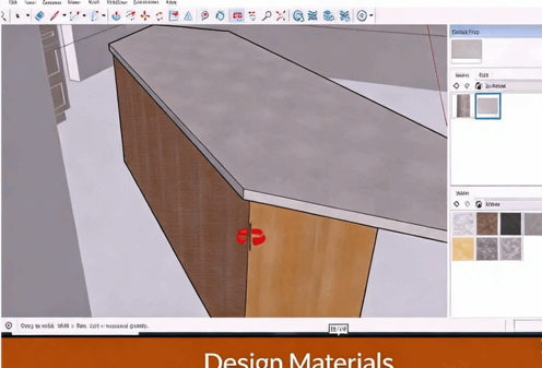 SketchUp Pro厨房设计技能训练视频教程(图6) SketchUp Pro厨房设计技能训练视频教程(图6)