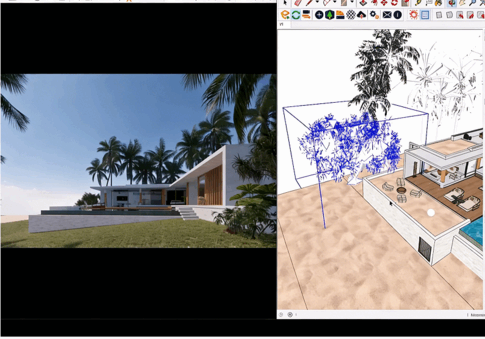 Enscape与Sketchup3D建筑可视化大师班视频教程(图2) Enscape与Sketchup3D建筑可视化大师班视频教程(图2)
