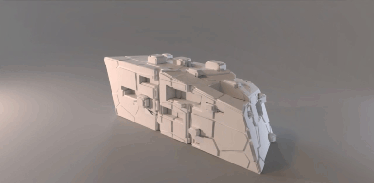 Houdini19.5程序化建模Scifi HDA技术训练视频教程(图3) Houdini19.5程序化建模Scifi HDA技术训练视频教程(图3)