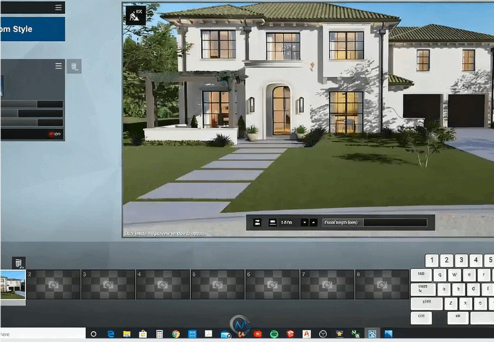 Sketchup西班牙现代风格住宅从2D到3D设计视频教程(图4) Sketchup西班牙现代风格住宅从2D到3D设计视频教程(图4)