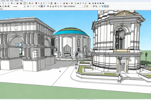 Sketchup三维建筑设计师建模技能训练视频教程(图1) Sketchup三维建筑设计师建模技能训练视频教程(图1)