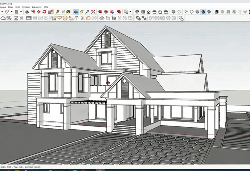 SketchUp与Vray 5建筑架构设计核心技术视频教程(图1) SketchUp与Vray 5建筑架构设计核心技术视频教程(图1)