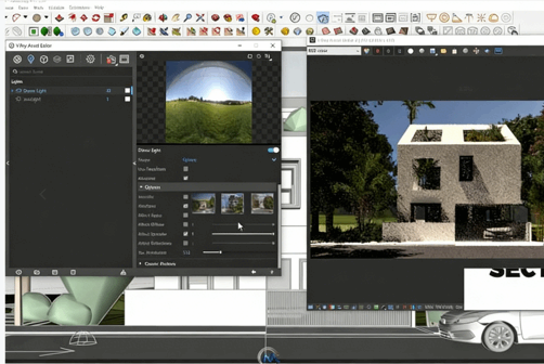 SketchUp与Vray住宅房屋建筑可视化核心技术视频教程(图6) SketchUp与Vray住宅房屋建筑可视化核心技术视频教程(图6)