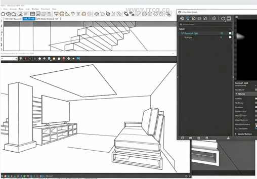 SketchUp中V-Ray Next渲染技术核心训练视频教程(图4) SketchUp中V-Ray Next渲染技术核心训练视频教程(图4)