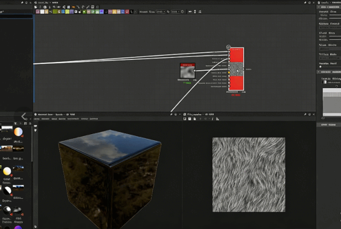 【中文字幕】Substance Designer毛发材质制作全流程视频教程(图5) 【中文字幕】Substance Designer毛发材质制作全流程视频教程(图5)